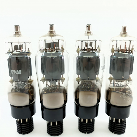 4 X CV450 HALTRON TUBE. 1960s PROD....