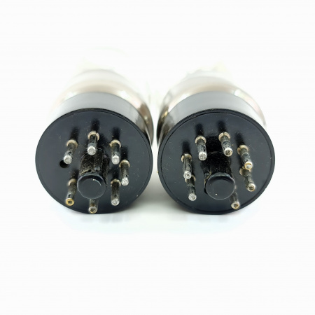 2 X CV450 HALTRON TUBE. 1960s PROD. DUAL HALO GETTER. MATCHED PAIR. 31. CB398