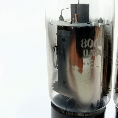 4 X 8068K GENERAL ELECTRIC TUBE. 1960s PROD. DUAL GETTER. MATCHED QUAD.34.CB398