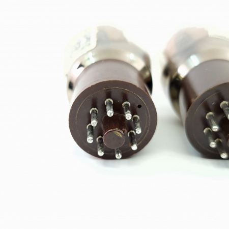 4 X CV345 THORN-AEI TUBE. 1950s MULLARD PROD. BLACK PLATES. QUAD. 3. CB399