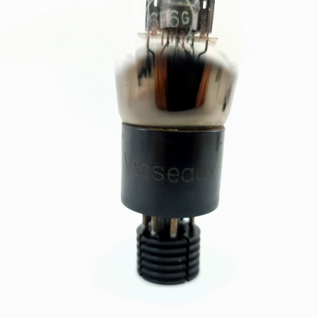 1 X 6F6G VISSEAUS TUBE. 1950s PROD. BLACK PLATES. ENGRAVED LOGO. 6. CB399