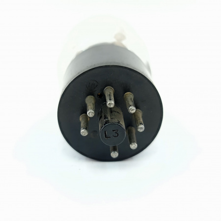 1 X 6F6G VISSEAUS TUBE. 1950s PROD. BLACK PLATES. ENGRAVED LOGO. 6. CB399