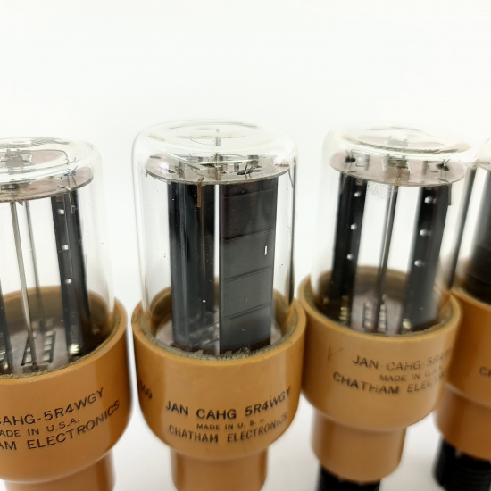 4 X 5R4WGY CHELMER TUBE. 1950s PROD....