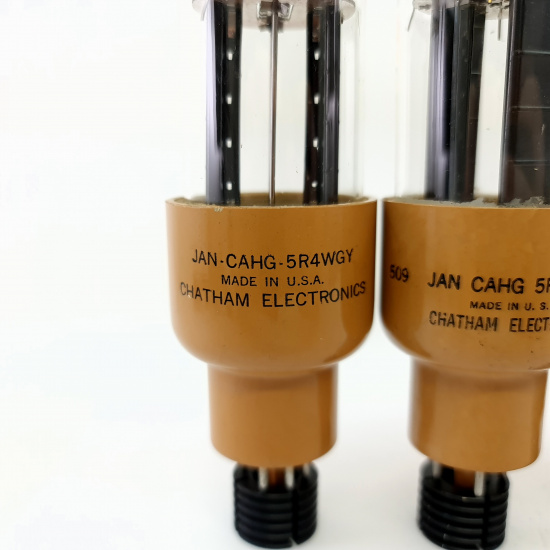 4 X 5R4WGY CHELMER TUBE. 1950s PROD....