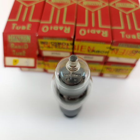 8 X KTZ63 HALTRON TUBE. 1950s PROD. BLACK PLATES. SQUARE GETTER. OCTET. 9.CB399