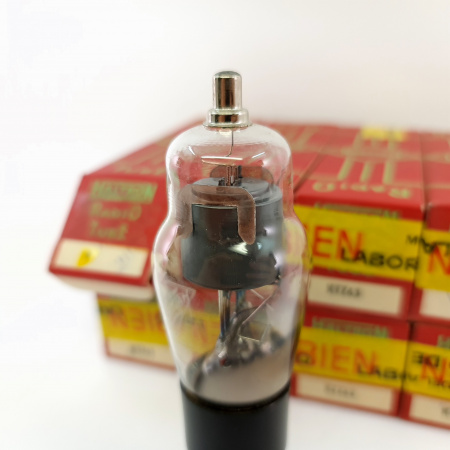 8 X KTZ63 HALTRON TUBE. 1950s PROD. BLACK PLATES. SQUARE GETTER. OCTET. 9.CB399