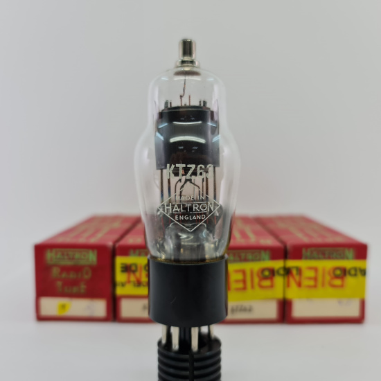 4 X KTZ63 HALTRON TUBE. 1950s PROD....