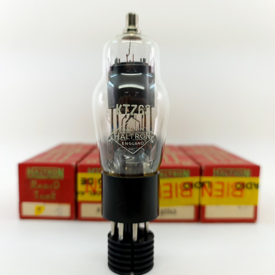 4 X KTZ63 HALTRON TUBE. 1950s PROD....
