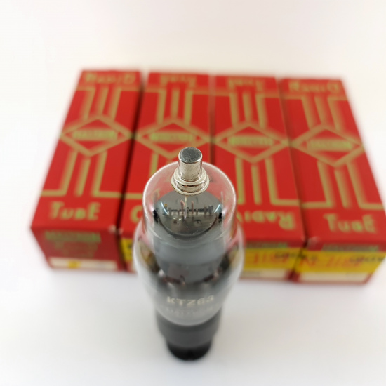 4 X KTZ63 HALTRON TUBE. 1950s PROD....