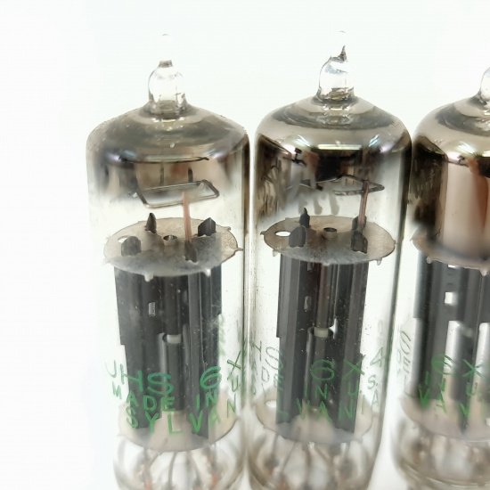 5 X JHS 6X4W SYLVANIA TUBE. 1960s...