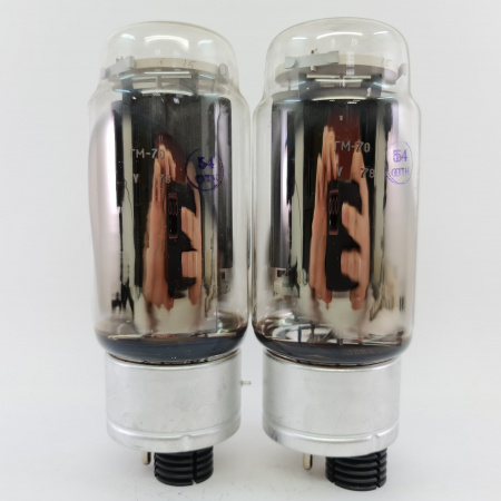 2 X OTK ГМ-70 / GM-70 TUBE. 1970s SOVIET PROD. DUAL FLAT GETTER. PAIR. 24.CB399