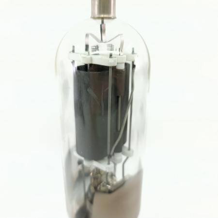 1 x JAN 805 CETRON TUBE. CHINESE PROD. BLACK PLATES. DUAL FLAT GETTER. 5. CB400