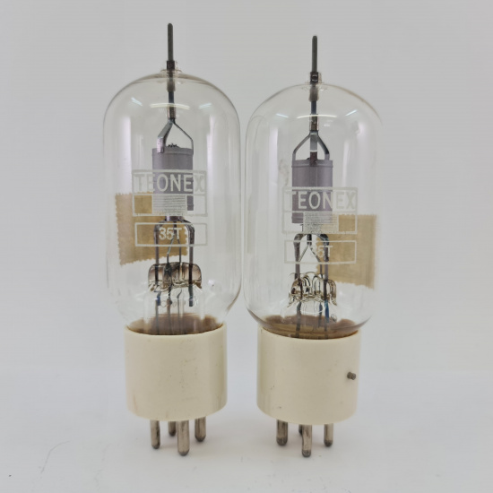 2 X 35T TEONEX TUBE. 1950s PROD....