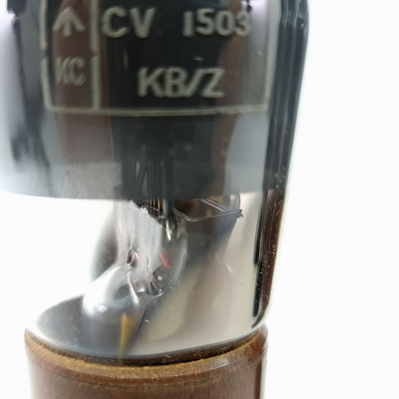 4 X CV1503 MARCONI TUBE. 1950s MULLARD ARMY PROD. QUAD. 7. CB400