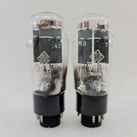 2 X AZ12 TELEFUNKEN TUBE. 1960s PROD. PAIR. 8. CB400