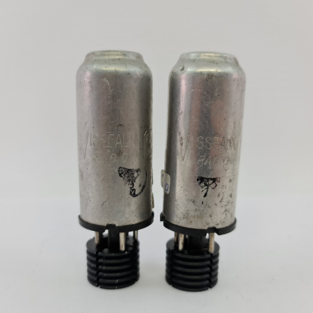 2 X 6J5MGT VISSEAUX TUBE. 1950s PROD. MATCHED PAIR. 11. CB400