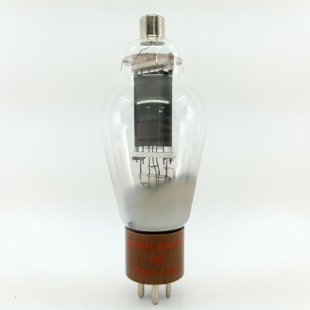 1 X 809 NATIONAL TUBE. 1950s PROD. RECTANGULAR GETTER. 4. CB400