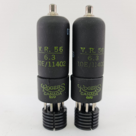 2 X 10E/11402 / OM5B ROGERS TUBE. 1960s PROD. PAIR. 19. CB400