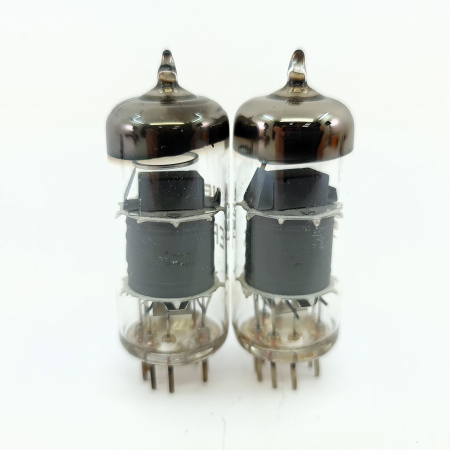 2 X EF804S SIEMENS TUBE. 1960s TELEFUNKEN PROD. HIGH GAIN. MTCH. PAIR. 25.CB400