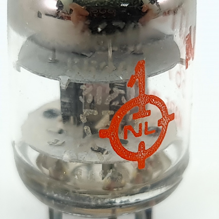 5 X 5670WA NATIONAL TUBE. 1960s SYLVANIA PROD. BLACK PLATES. QUINTET. 27. CB400