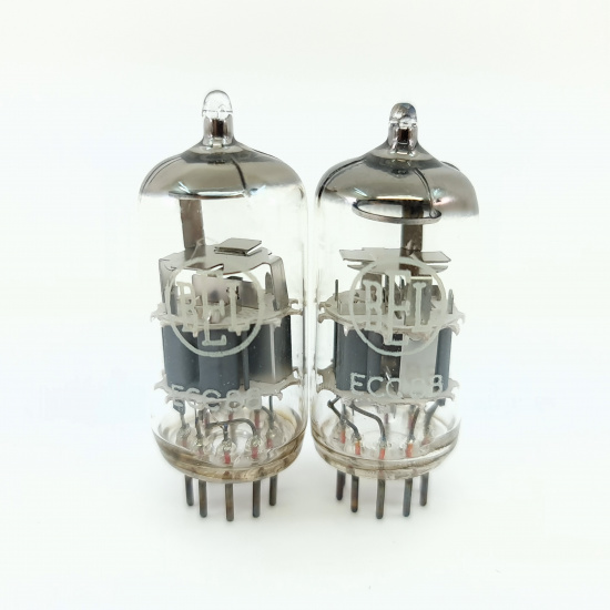 2 X ECC88 BEL TUBE. 1960s PROD. 33. CB400