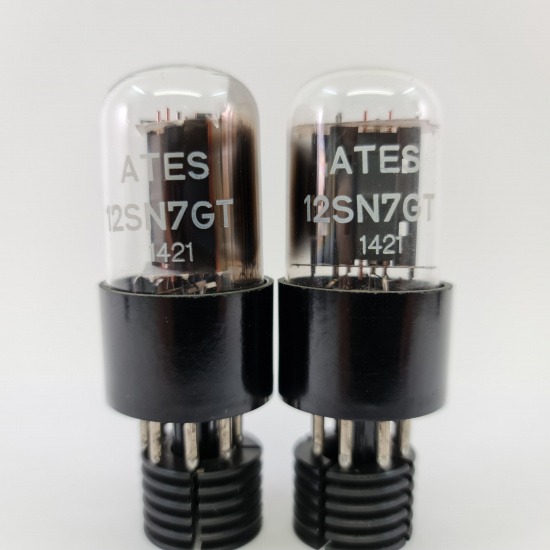 2 X 12SN7GTA ATES TUBE. 1960s FIVRE...