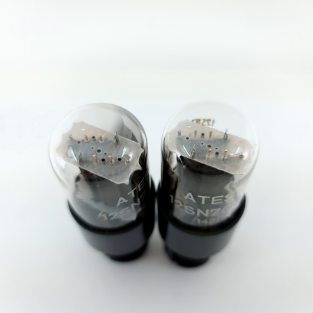 2 X 12SN7GTA ATES TUBE. 1960s FIVRE PROD. MATCHED PAIR. 35. CB400