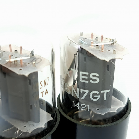2 X 12SN7GTA ATES TUBE. 1960s FIVRE...