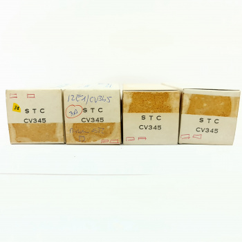 4 X CV345 / 12E1 STC TUBE....