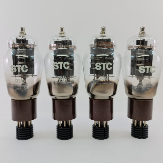 4 X CV345 / 12E1 STC TUBE. 1950s...