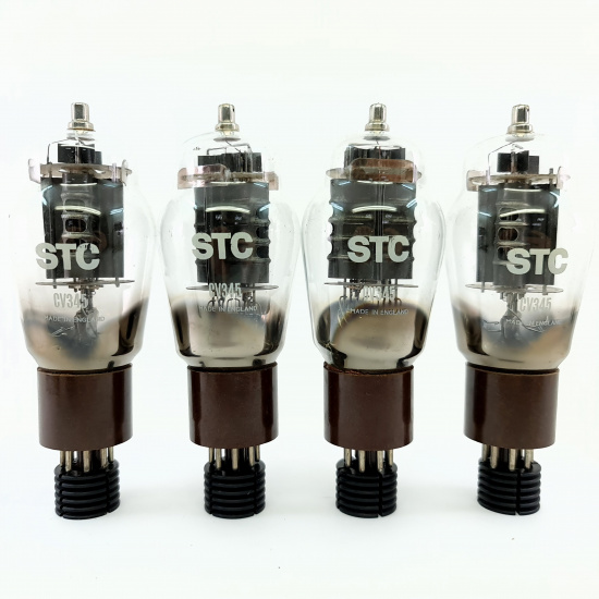 4 X CV345 / 12E1 STC TUBE. 1950s...