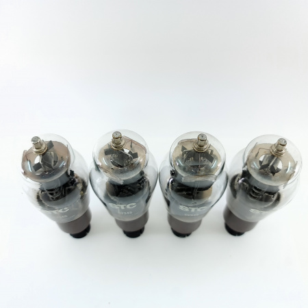 4 X CV345 / 12E1 STC TUBE. 1950s PROD. BLACK PLATES. DUAL GETTER. 38. CB400