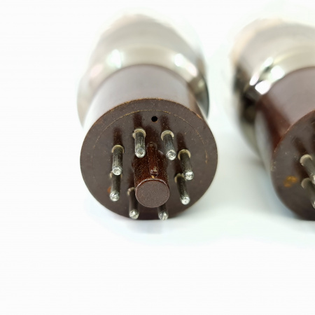 4 X CV345 / 12E1 STC TUBE. 1950s PROD. BLACK PLATES. DUAL GETTER. 38. CB400