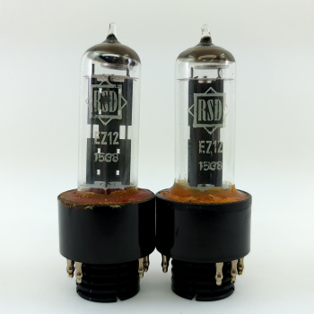 2 X EZ12 RSD TUBE. 1960s... 2