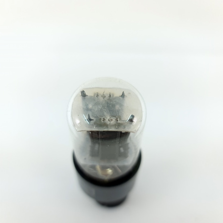 1 X 6SN7GT ATES TUBE. 1960s RCA PROD. RECTANGULAR GETTER. 40. CB400