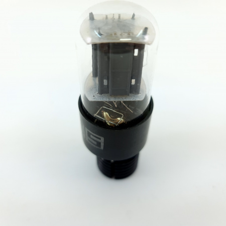 1 X 6SN7GT ATES TUBE. 1960s RCA PROD. RECTANGULAR GETTER. 40. CB400