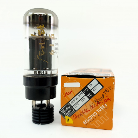 1 X 6L6GC FENDER TUBE. 1960s RUSSIAN PROD. 100%. 3. CB401