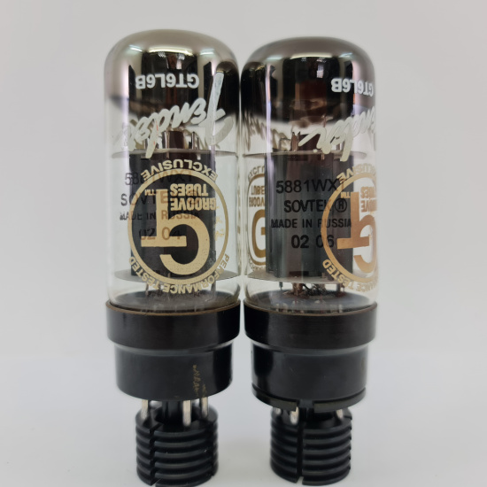 2 X 6L6GC FENDER TUBE. SOVTEK PROD....