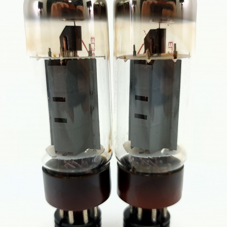 2 X EL34 RUBY TUBE. CHINESE PROD. MATCHED PAIR. 8. USED CB401
