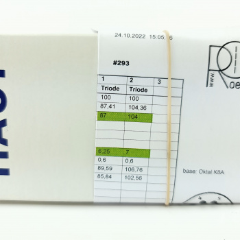 1 X 6080WA THOMSON-CSF... 2