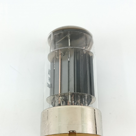 1 X 6080WA THOMSON-CSF TUBE. 1960s PROD. BLACK PLATES. DUAL GETTER. 10. CB401