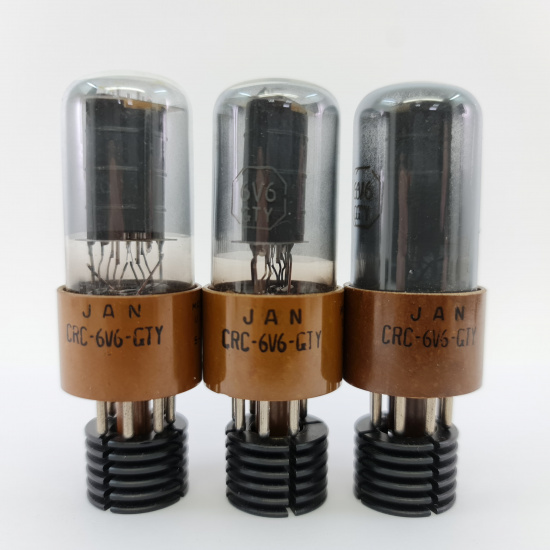 1 X JAN CRC 6V6GTY RCA TUBE. 1950s...