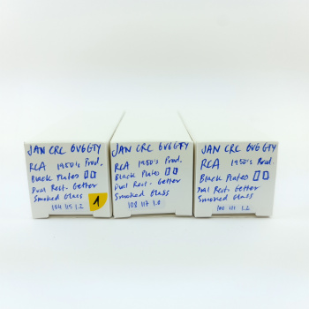 1 X JAN CRC 6V6GTY RCA... 2