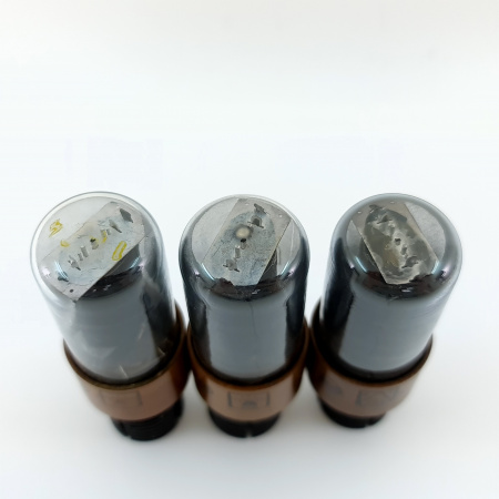 1 X JAN CRC 6V6GTY RCA TUBE. 1950s PROD. SMOKED GLASS. MATCHED TRIO. 1. CB402