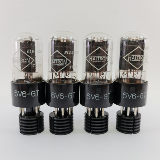 4 X 6V6GT HALTRON TUBE. 1950s PROD....