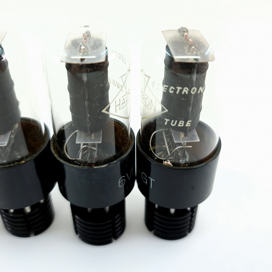 4 X 6V6GT HALTRON TUBE. 1950s PROD....