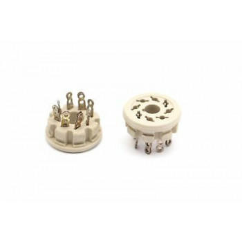 HIGH QUALITY OCTAL CERAMIC SOCKETS B NOS 1PC. CA363U16F221116