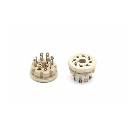 HIGH QUALITY OCTAL CERAMIC SOCKETS B NOS 1PC. CA363U16F221116