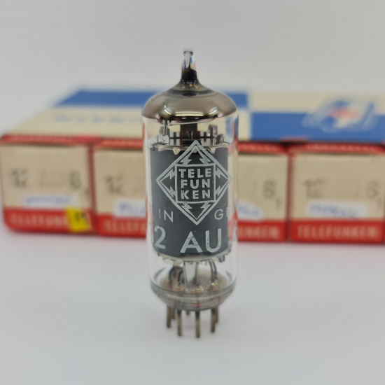 5 X 12AU6 TELEFUNKEN TUBE. 1970s...