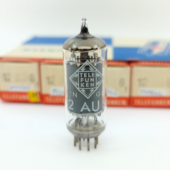 5 X 12AU6 TELEFUNKEN TUBE. 1970s...